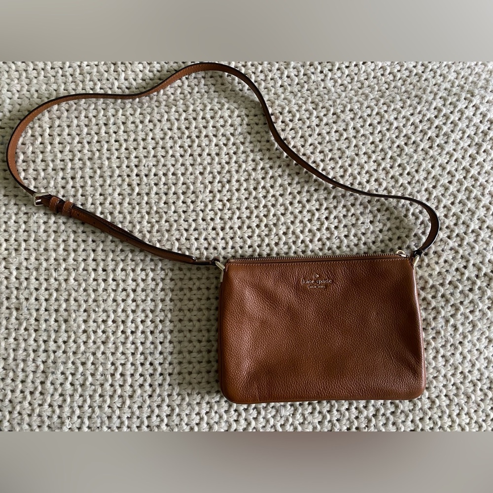 kate spade Brown Leather Crossbody